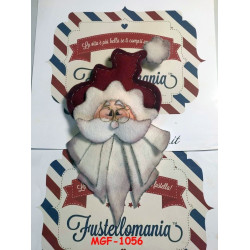 Fustella doppia XL Babbo Natale