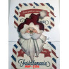 Fustella doppia XL Babbo Natale