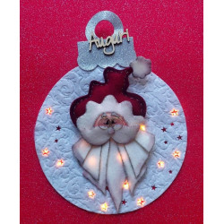 Fustella doppia XL Babbo Natale