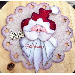 Fustella doppia XL Babbo Natale