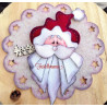 Fustella doppia XL Babbo Natale