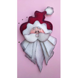 Fustella doppia XL Babbo Natale