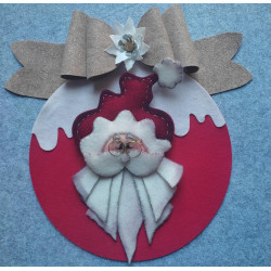 Fustella doppia XL Babbo Natale