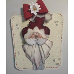 Fustella doppia XL Babbo Natale