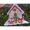 Kit di trasformazione Nuova casetta gingerbread per fustelle A4 MG-425 e MG-572