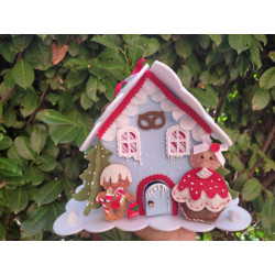 Kit di trasformazione Nuova casetta gingerbread per fustelle A4 MG-425 e MG-572