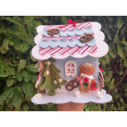 Kit di trasformazione Nuova casetta gingerbread per fustelle A4 MG-425 e MG-572
