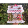 Kit di trasformazione Nuova casetta gingerbread per fustelle A4 MG-425 e MG-572