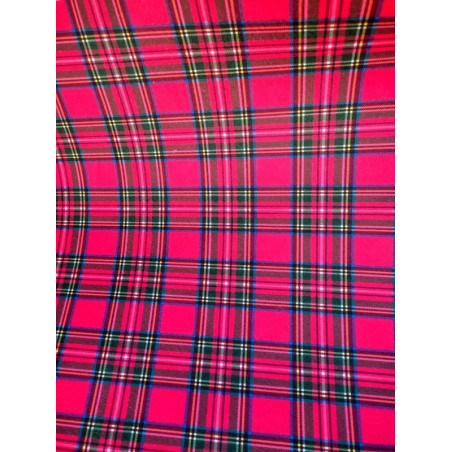 Feltro stampato 3mm scozzese 50x50 cm
