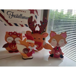 Set 4 fustelline cerchi