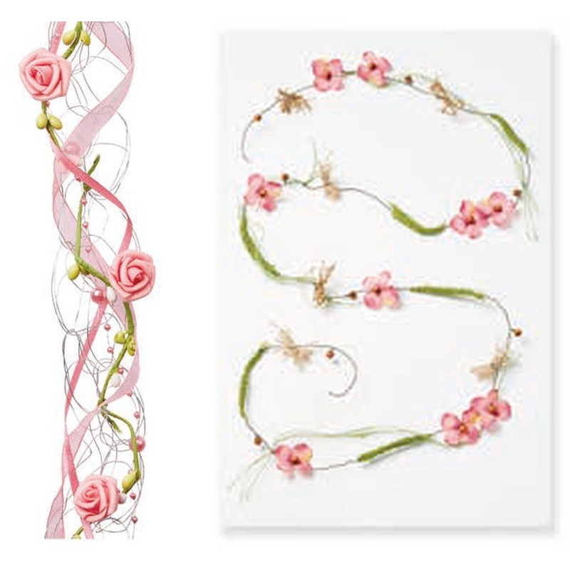 Ghirlanda di fiori di palissandro 150 cm