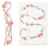 Ghirlanda di fiori di palissandro 150 cm