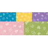 Pannolenci 1mm con farfalle - 1 foglio 30x40 cm