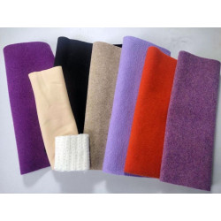 Feltro lana termoformabile 2 mm  - KIT 6 colori per Befana + 1 tessuto per viso