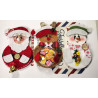 Portaposate A4 Babbo Natale Renna Pupazzo di neve
