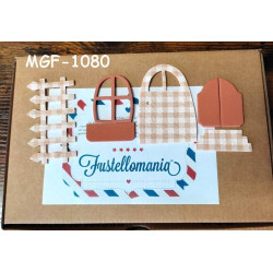 Fustella L Decorazioni porta e finestra per porta salviette xl