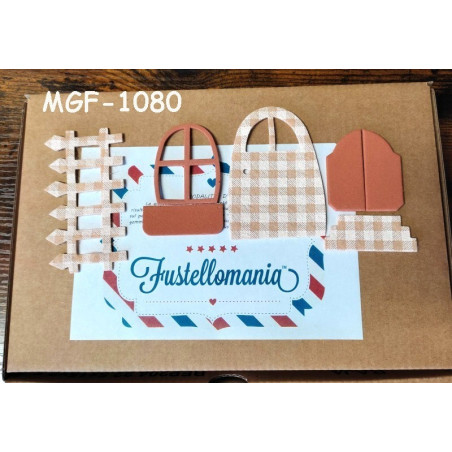 Fustella L Decorazioni porta e finestra per porta salviette xl