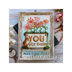 Fustella Sizzix Thinlits Artsy stems by Tim Holtz