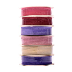 Nastro di Organza 6 Colori 3mm x 2metri Femminuccia