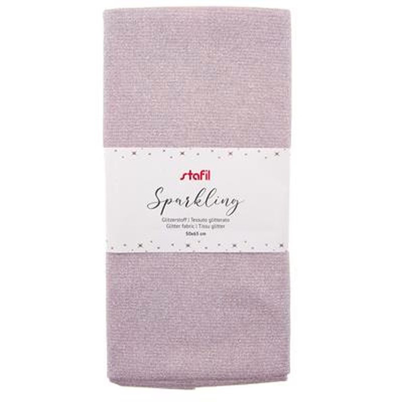 Tessuto sparkling 50x65cm rosa
