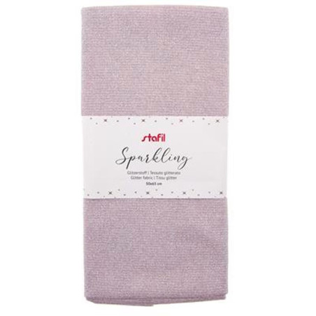 Tessuto sparkling 50x65cm rosa