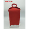 Fustella tripla 2 XL + 1 L Porta bottiglie con bordo di neve