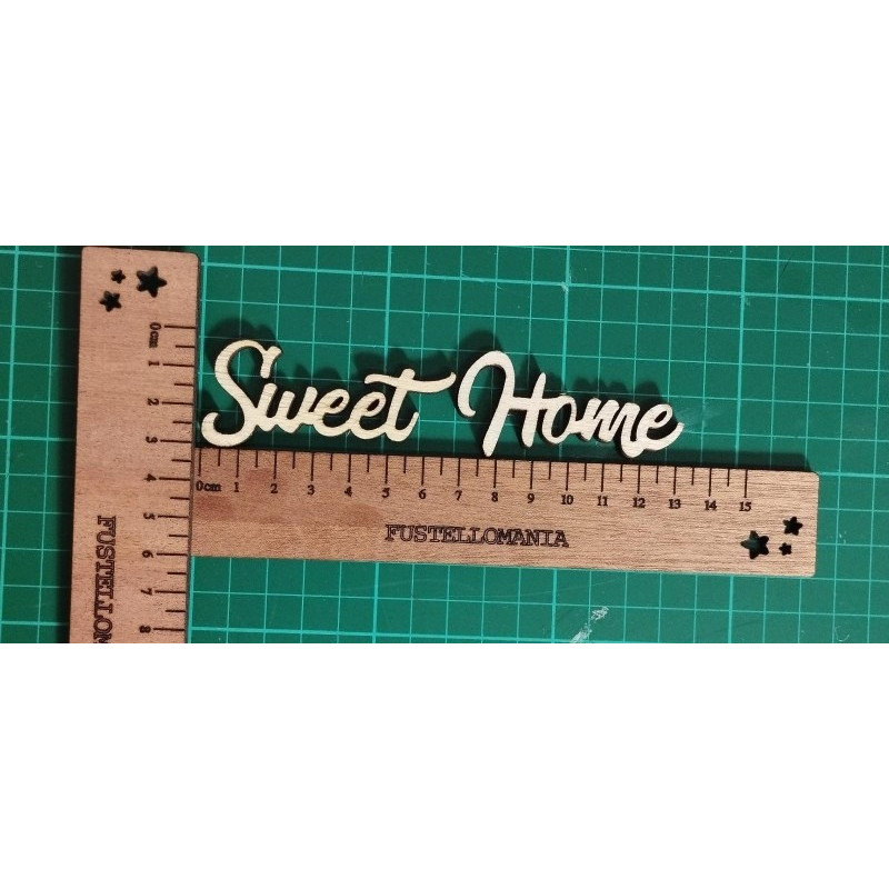 Scritta in legno Sweet Home componibile