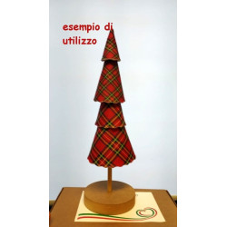 Sostegno in legno per alberi e progetti vari