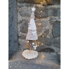 Fustella XL Albero di natale a cono con fiocco e stelle