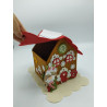 Fustella A4 doppia + L Casetta gnomo - gingerbread e cornice maxi KIT 3 FUSTELLE