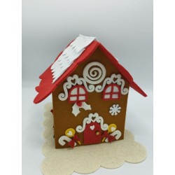 Kit di trasformazione Nuova casetta gnomo - gingerbread versione 2023 per fustelle A4 MG-425 e MG-572