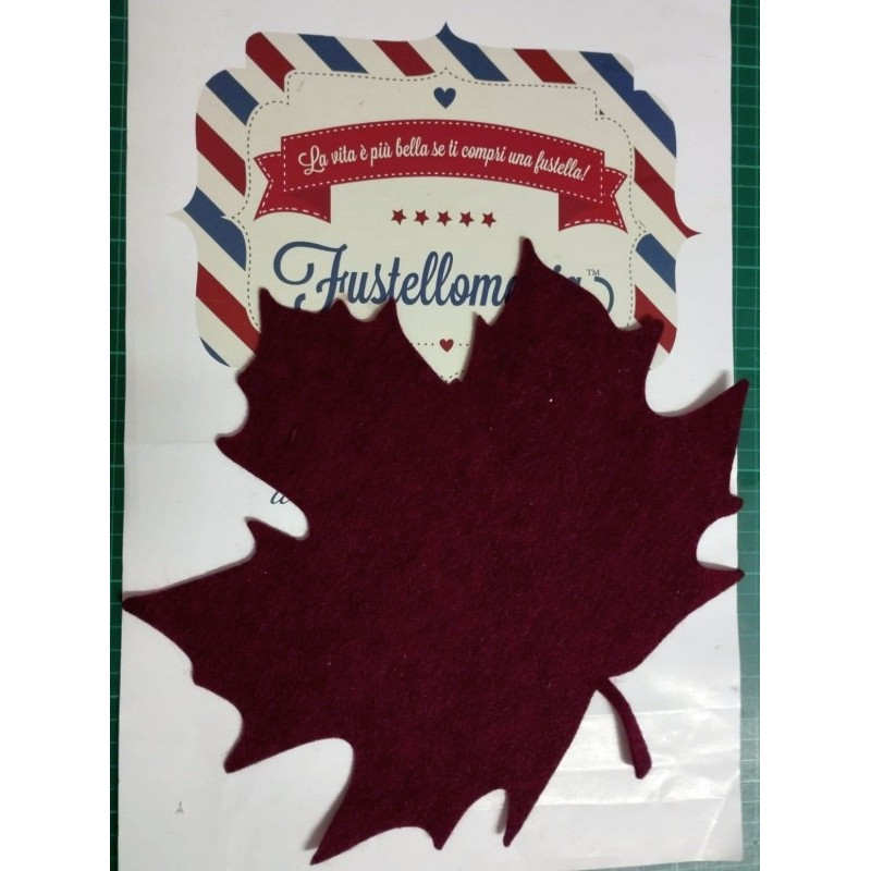 Fustella XXL Foglia acero