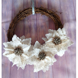 Fustella L Stella di Natale a petali