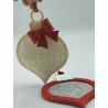 Fustella L Pallina cornice a goccia con fiocco