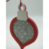 Fustella L Pallina cornice a goccia con fiocco