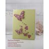 Fustella metallica PoppyStamps Devyn Butterfly Trio