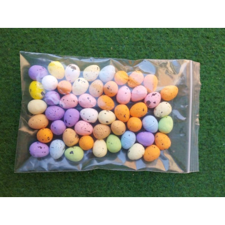 Busta di ovetti piccoli da 2cm 50 pezzi