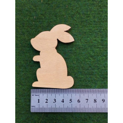 Sagoma in legno Coniglietto