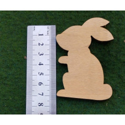 Sagoma in legno Coniglietto