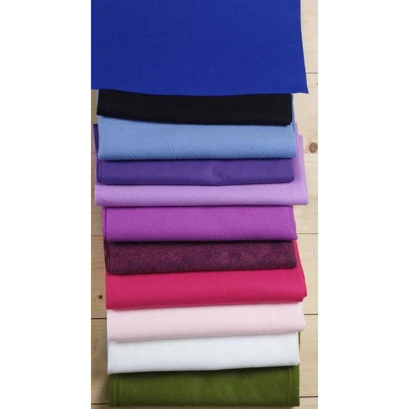 Pannolenci 1 mm  - KIT 10 colori Fiordaliso e garofani