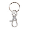 Anello con moschettone silver 3,5 cm