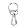 Anello con moschettone silver 3,5 cm