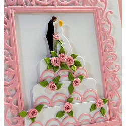 Fustella metallica Torta nuziale matrimonio