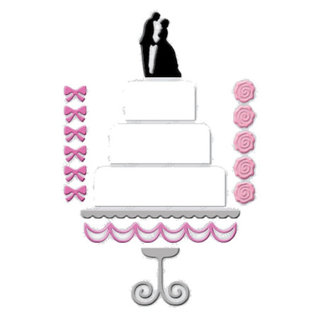 Fustella metallica Torta nuziale matrimonio