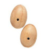 Piedi di legno ovali 30x40 mm coppia