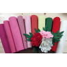 Feltro lana termoformabile 2 mm  - KIT 10 colori Sfumature per peonie