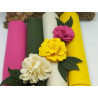 Pannolenci termoformabile 1,5 mm  - KIT 4 colori Fiori allegri