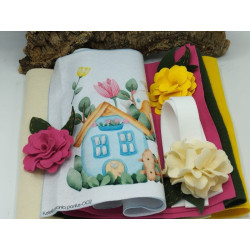 Pannolenci termoformabile 1,5 mm  - KIT 4 colori + pannello + 2 strisce di feltro Copriforno