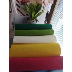 Pannolenci termoformabile 1,5 mm  - KIT 5 colori amaryllis
