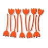 Fustella metallica Set tulipani